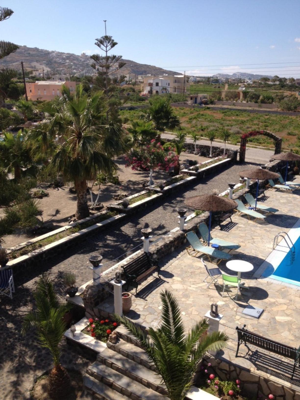 Santa Elena Otel Kamári Dış mekan fotoğraf
