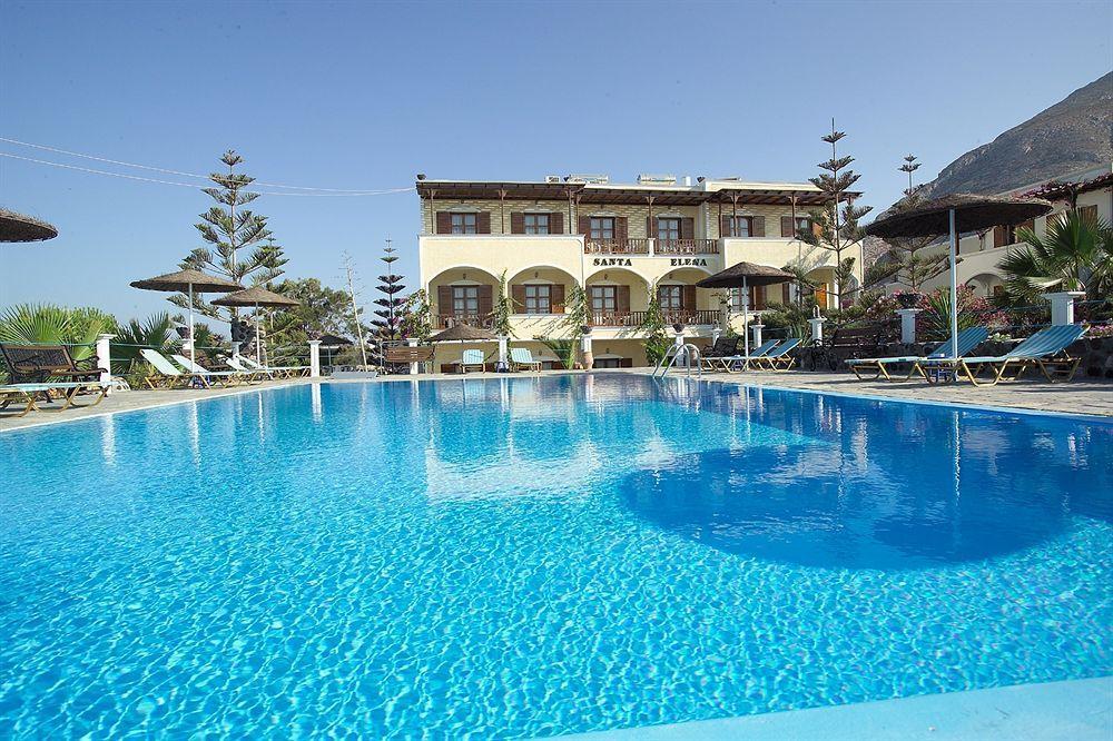 Santa Elena Otel Kamári Dış mekan fotoğraf