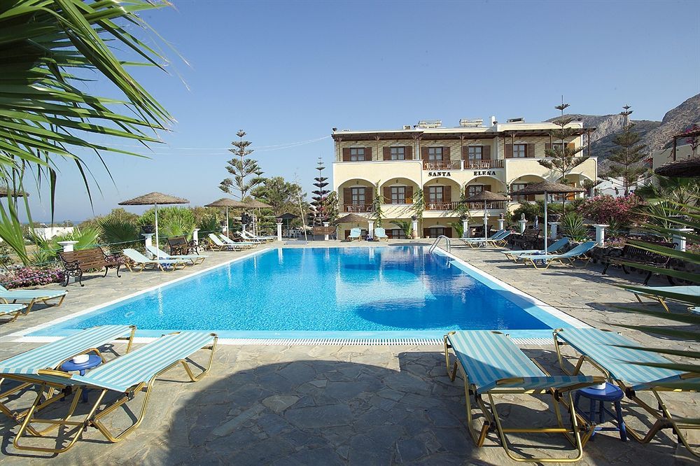 Santa Elena Otel Kamári Dış mekan fotoğraf
