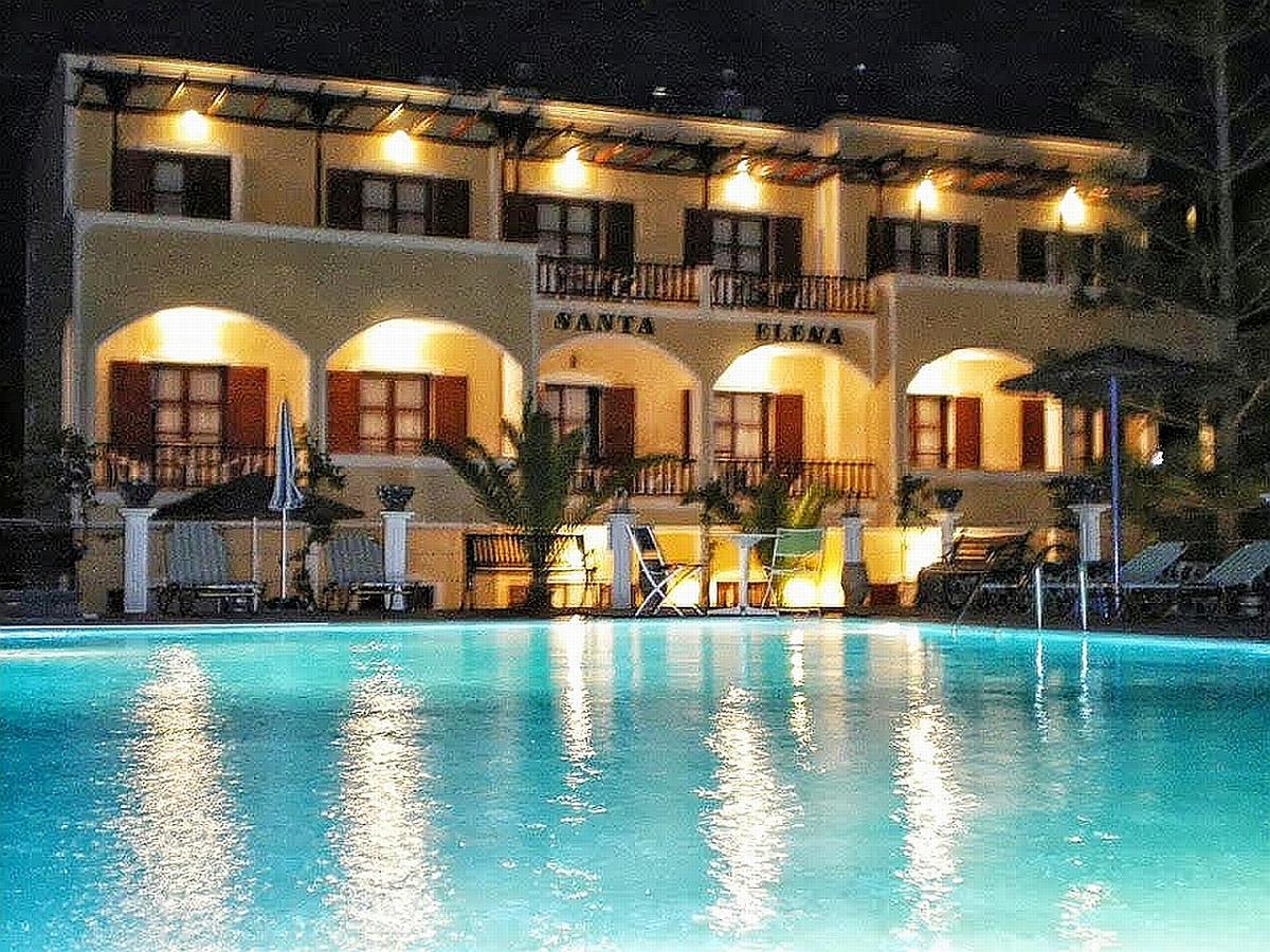 Santa Elena Otel Kamári Dış mekan fotoğraf
