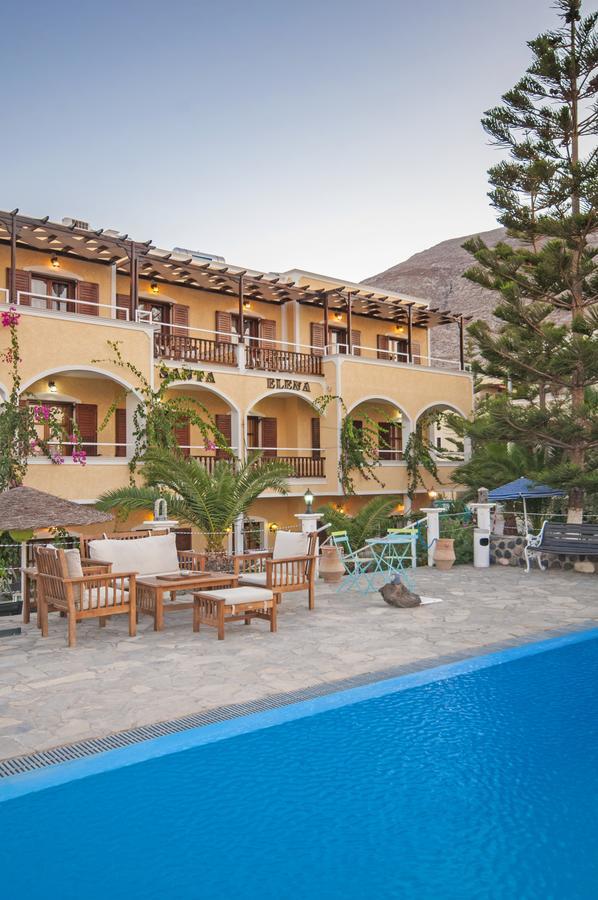 Santa Elena Otel Kamári Dış mekan fotoğraf