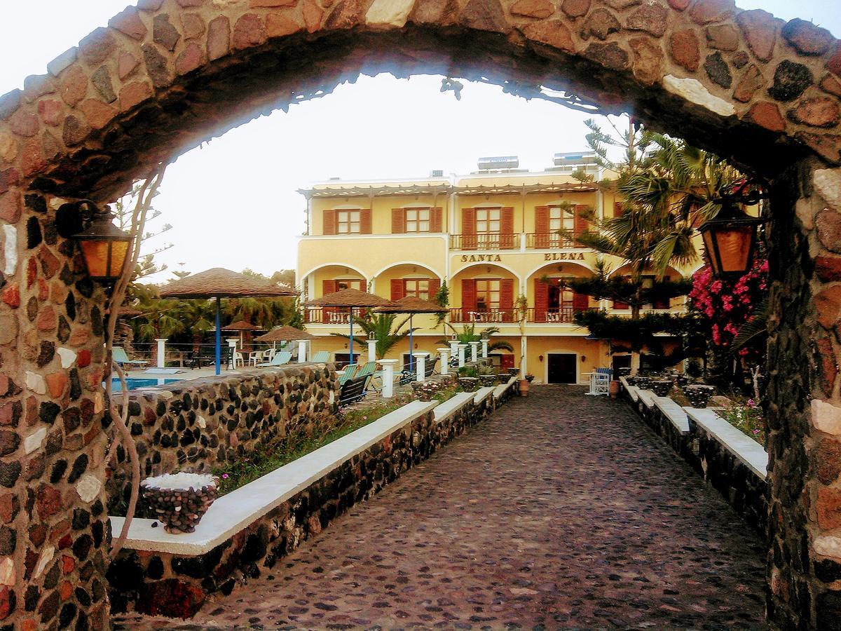Santa Elena Otel Kamári Dış mekan fotoğraf