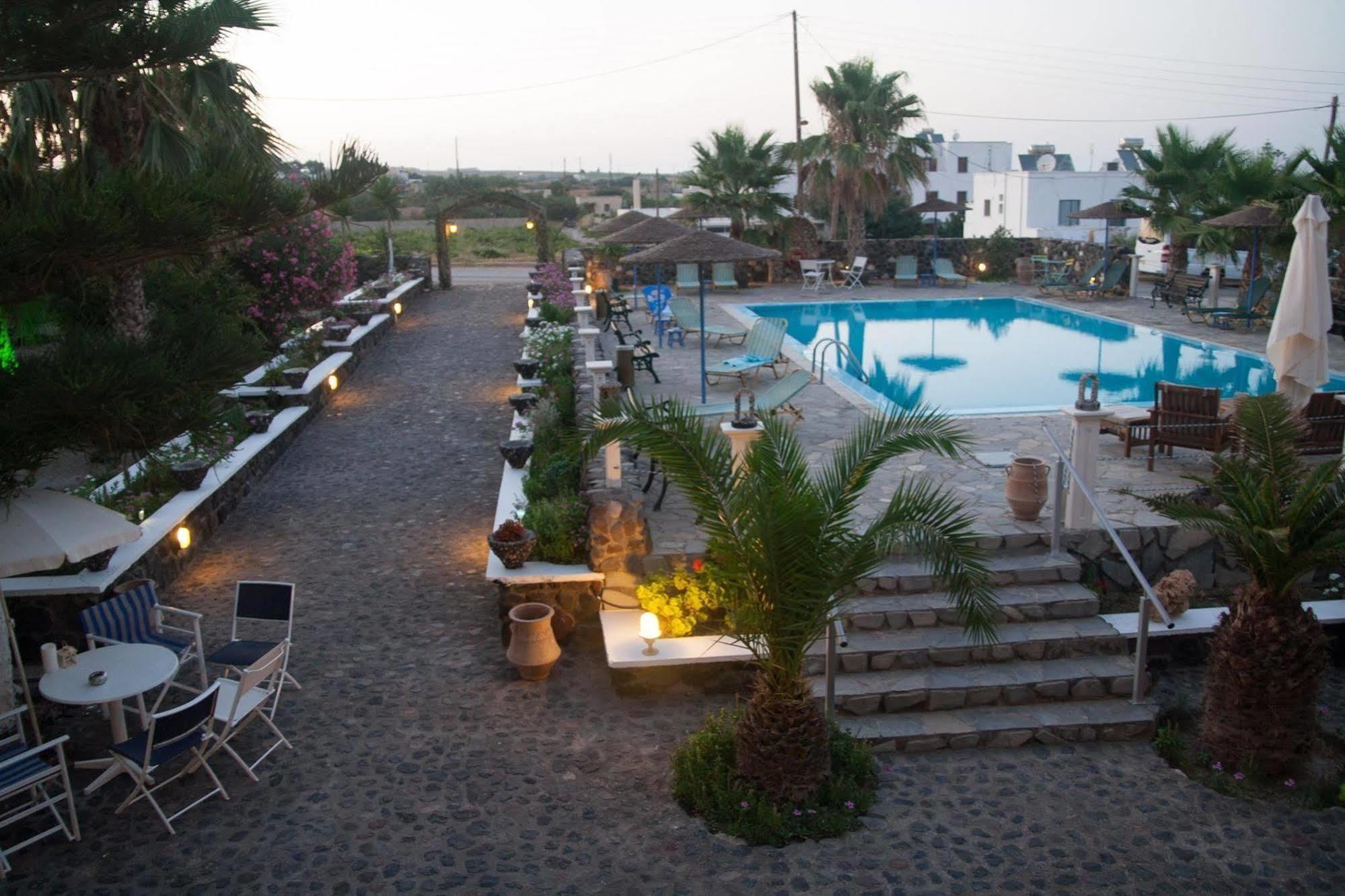 Santa Elena Otel Kamári Dış mekan fotoğraf